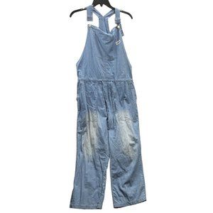 BELINDA Women OVERALL Pants  Size S Color Blue LIGHT WASH